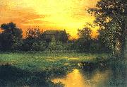 Thomas Moran Long Island oil